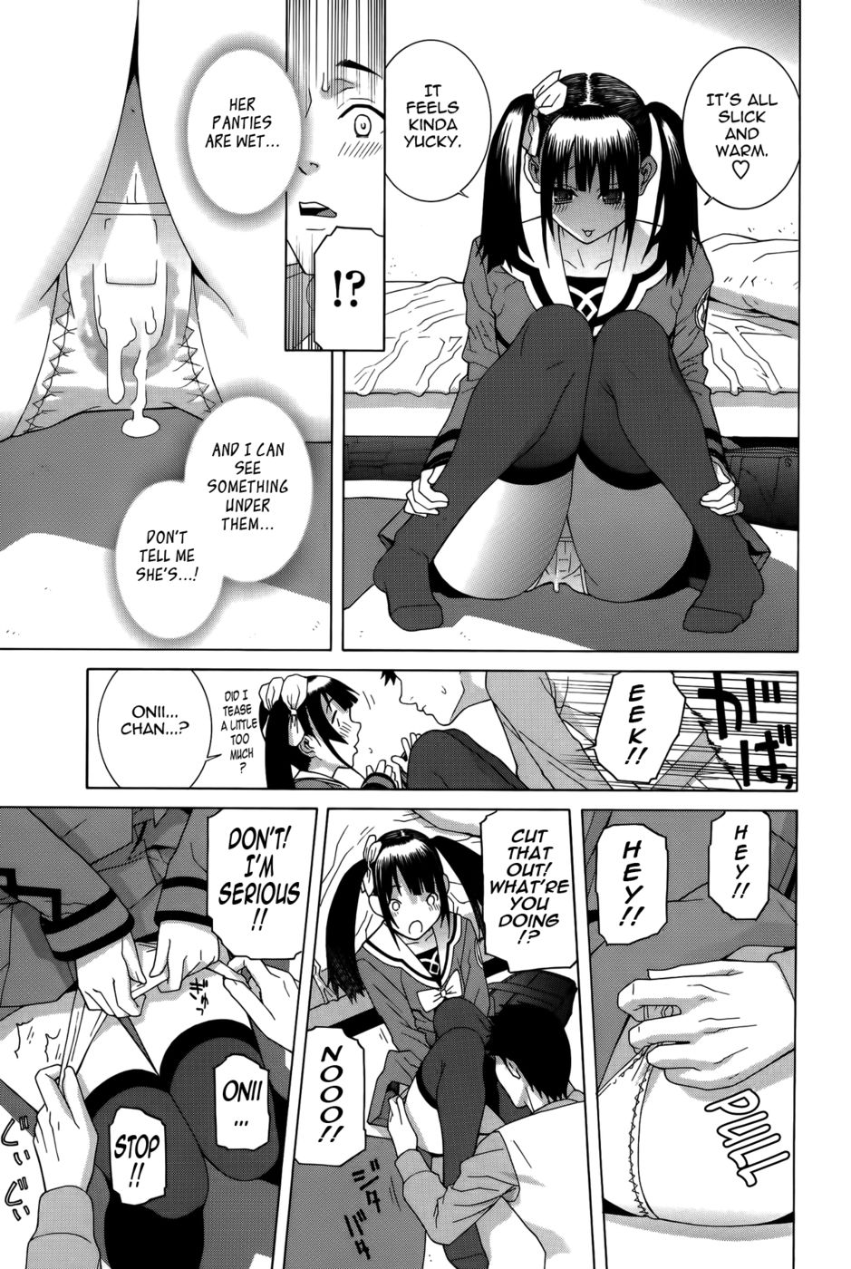 Hentai Manga Comic-Little Stepsister Band-aid-Read-7